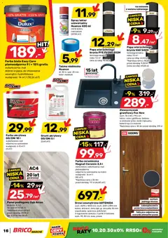 Pogląd oferty "Brico Marché gazetka" - ważna od 22.04.2026 | Strona: 16 | Produkty: Bateria