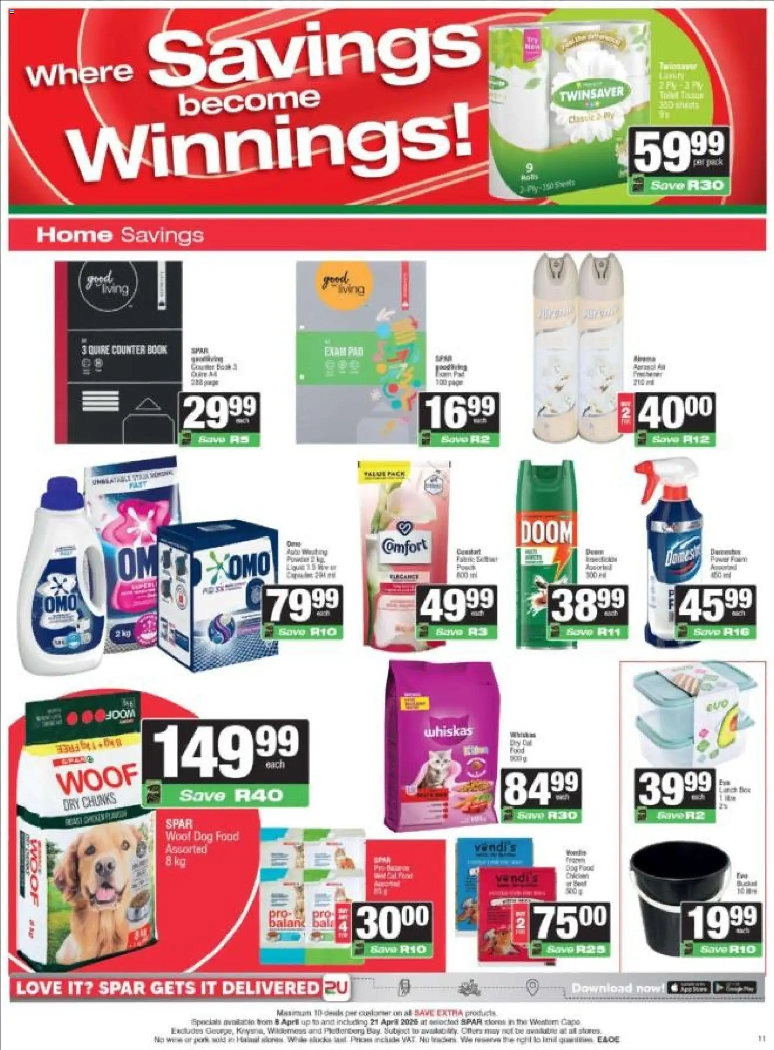 New Spar catalogue – valid from 08.04.2026 | Page: 11 | Products: Dog food