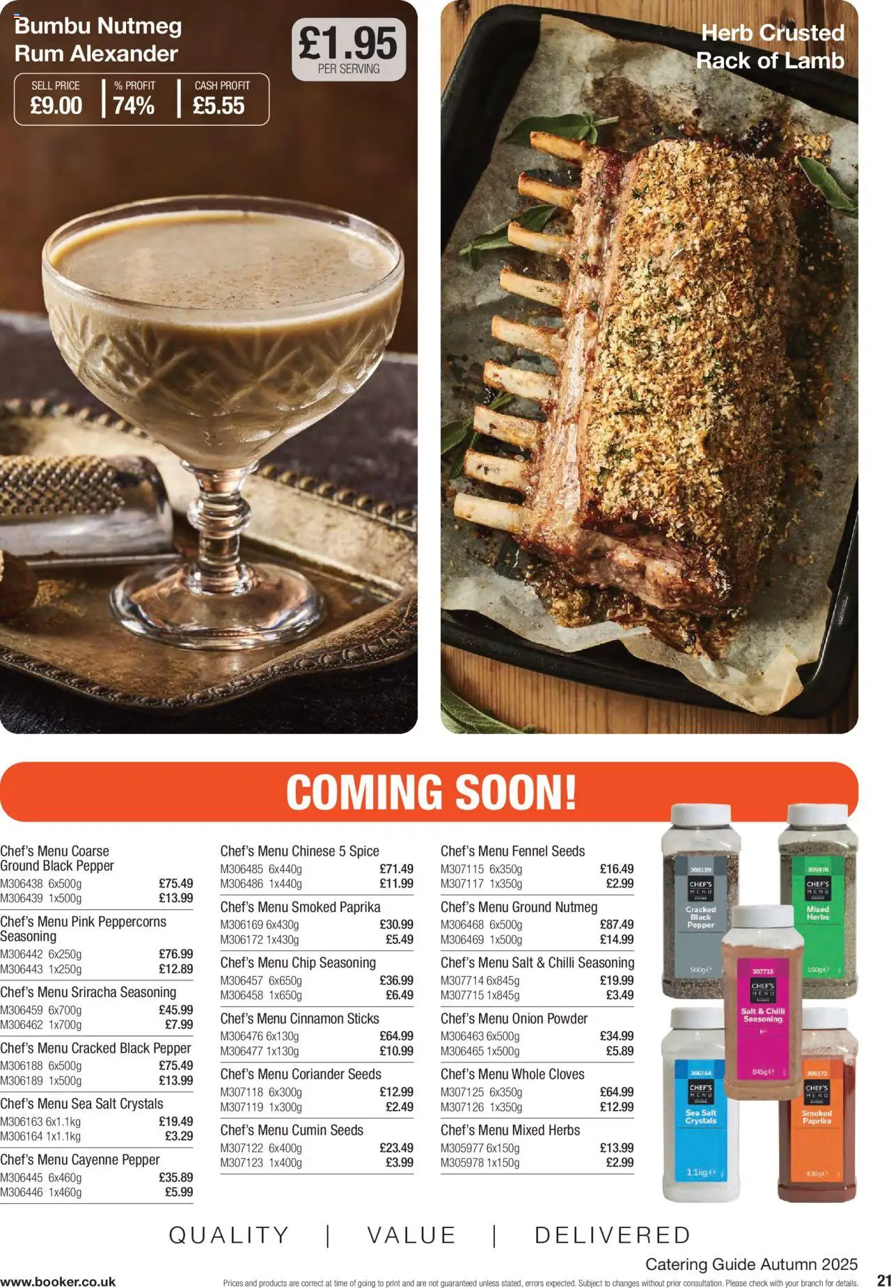 {H1} | Page: 21 | Products: Cumin, Chilli, Powder, Sea salt