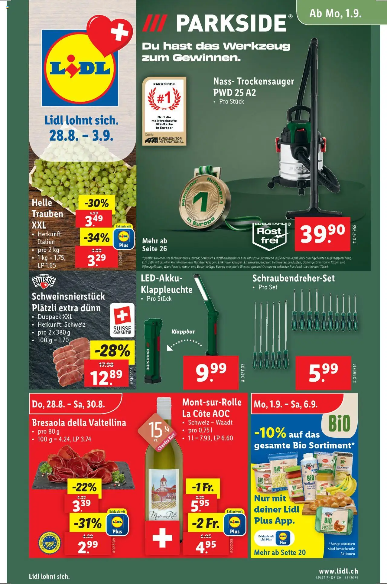 Lidl Aktionen ab 28.08.2025 | Seite: 1