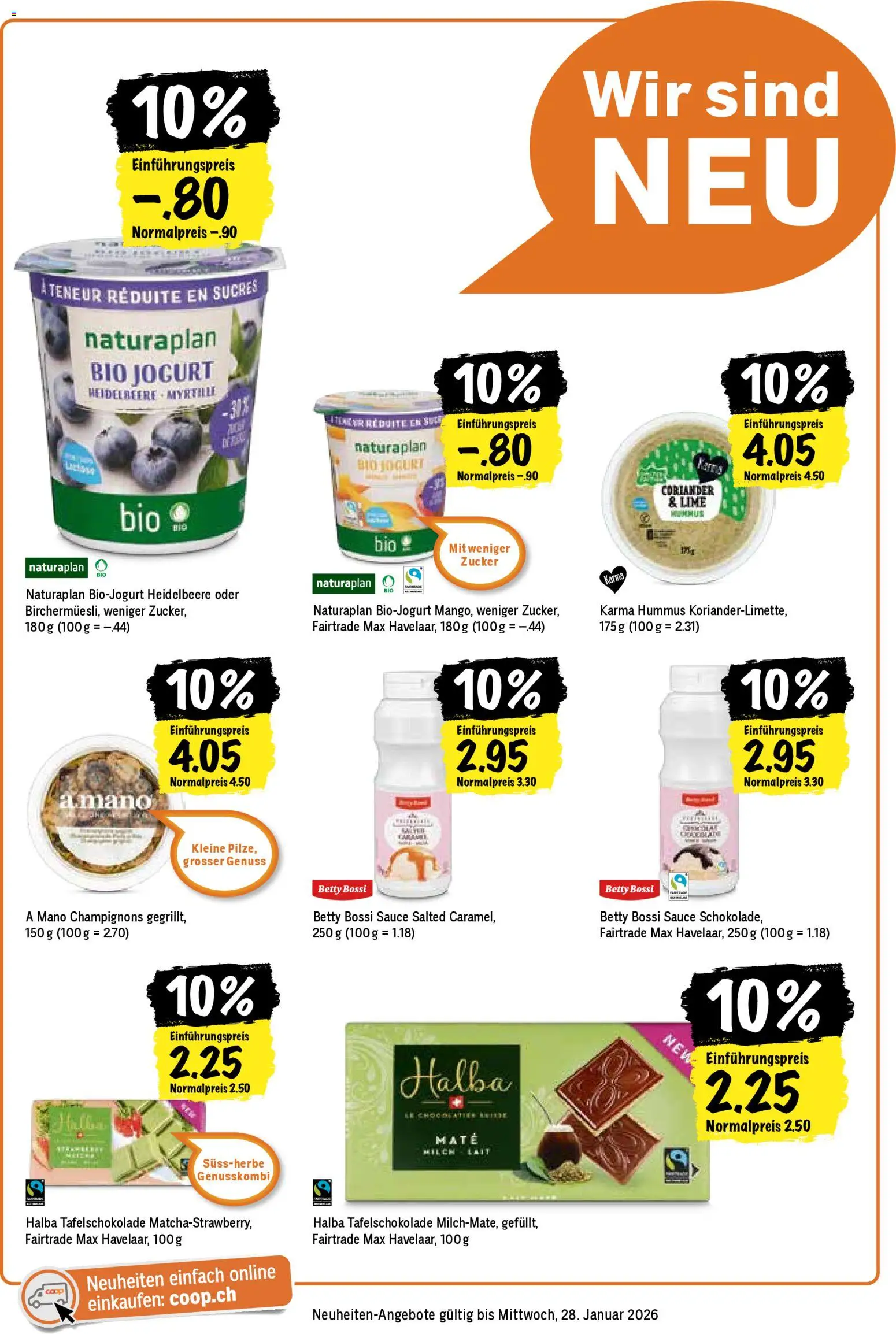 Coop Aktionen – gültig ab 15.01.2026 | Seite: 19 | Produkte: Champignons, Zucker