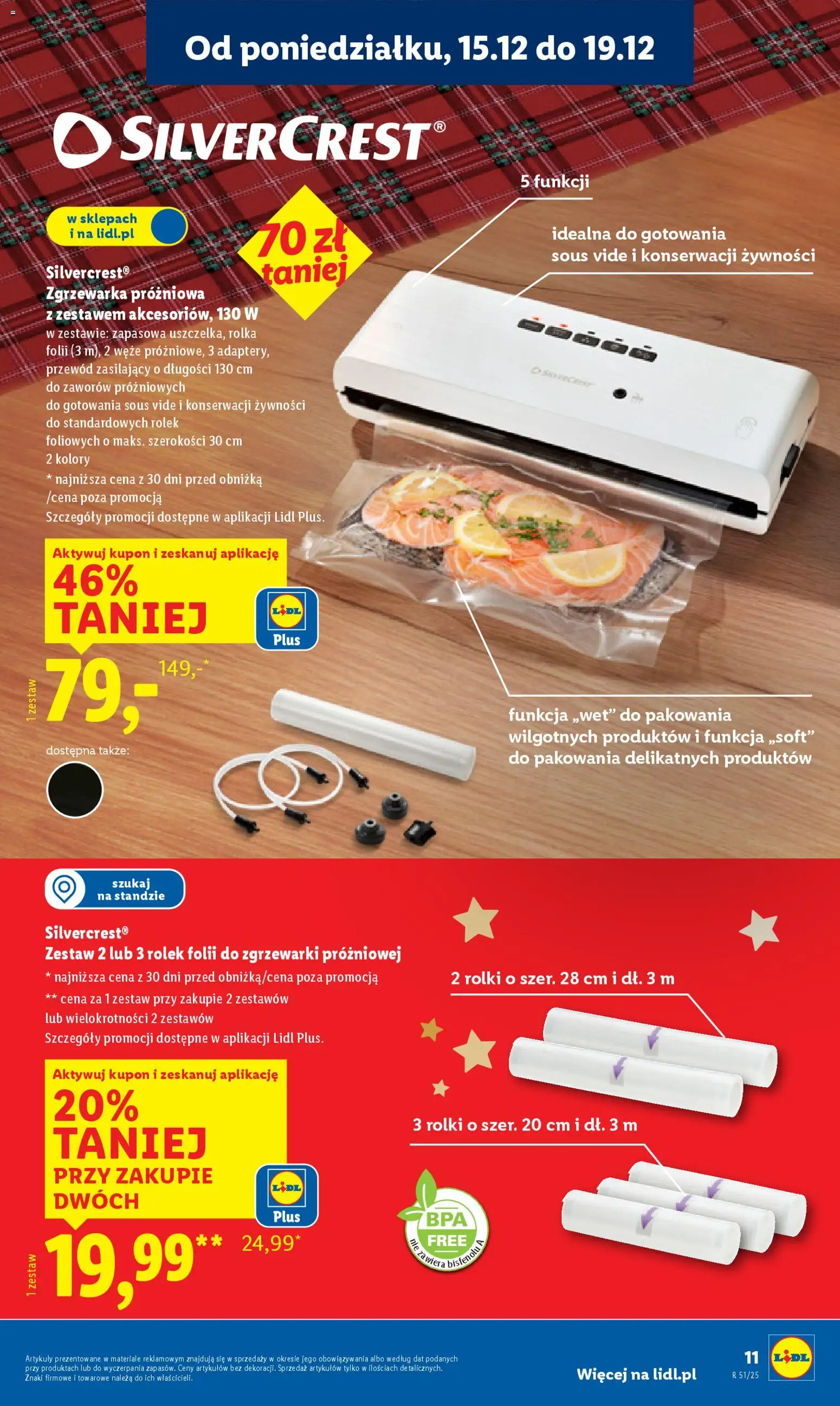 Lidl Katalog od 15.12.2025 | Strona: 15 | Produkty: Rolki