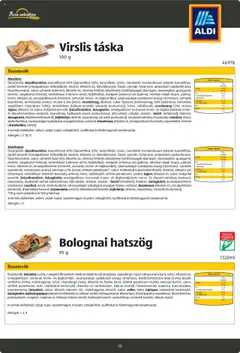 Aldi akciós ujság - amely érvényes a következő dátumtól: 26.08.2024 | Oldal: 13