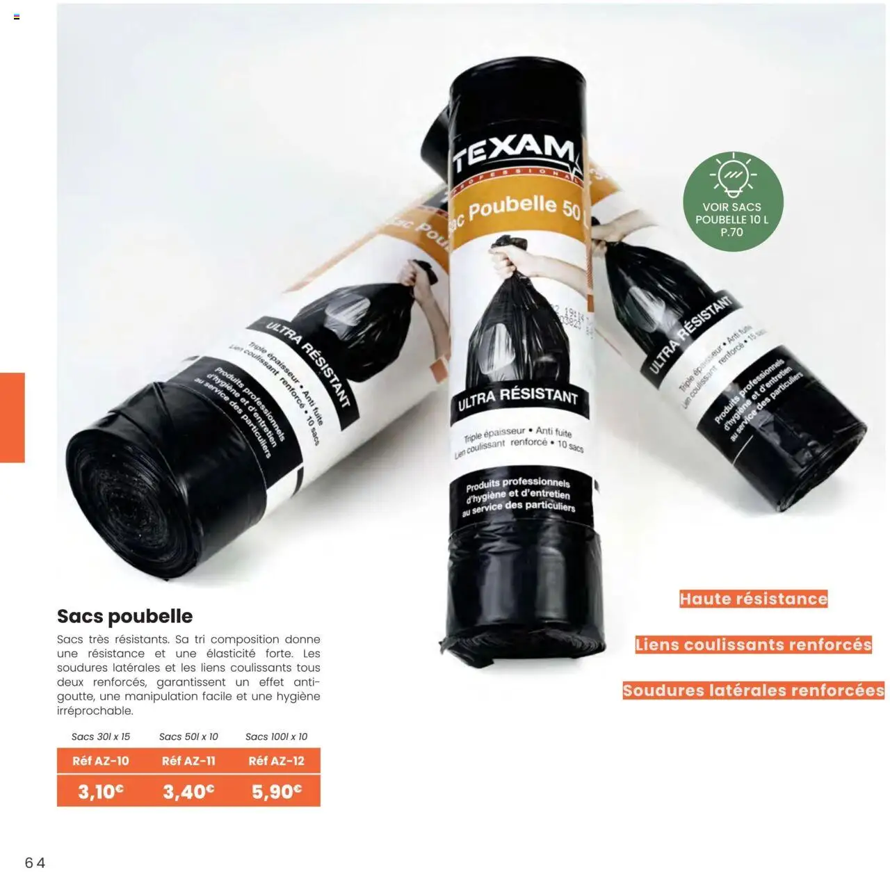  | Page: 64 | Produits: Poubelle, Sacs poubelle