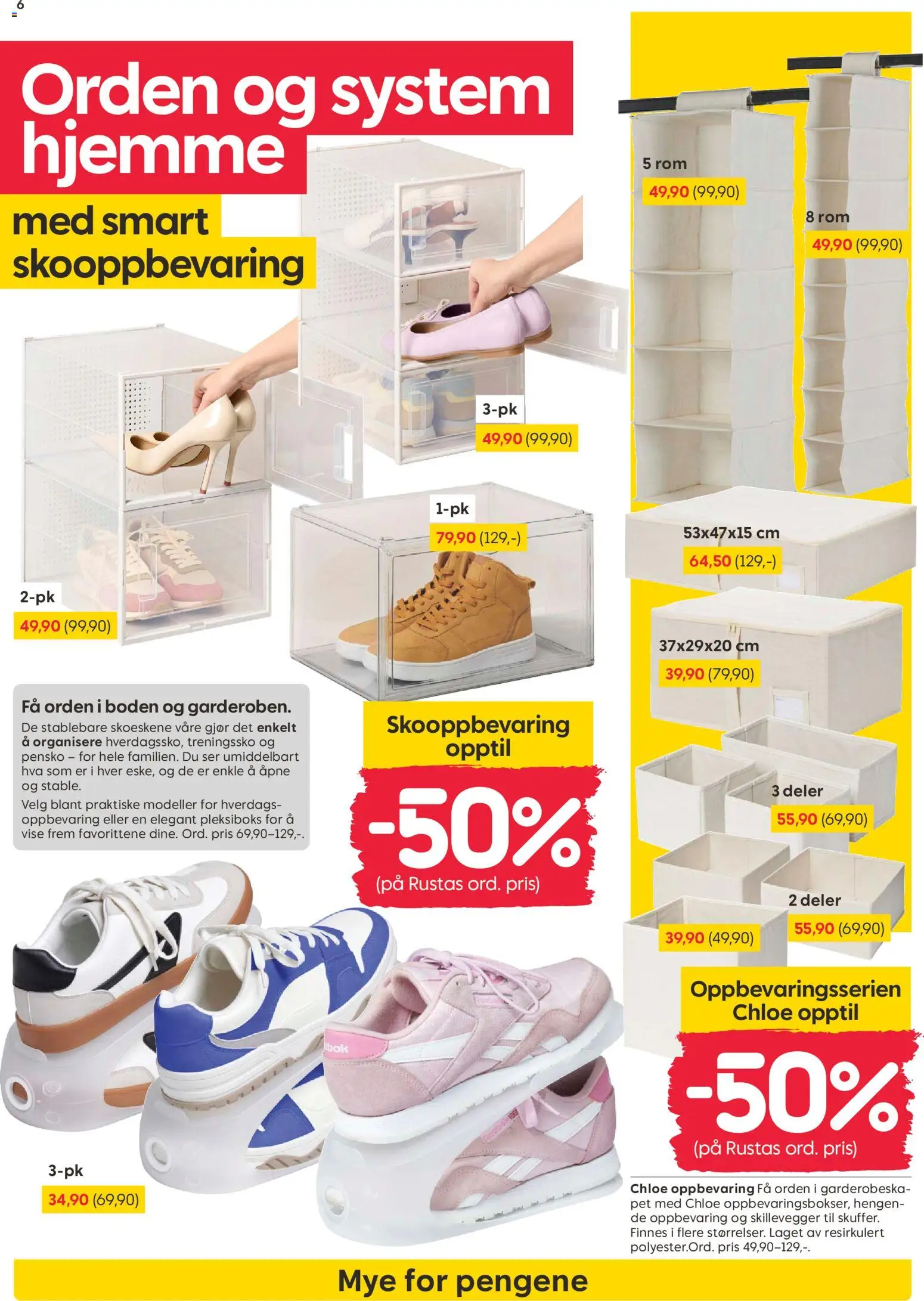 {H1} | Side: 6 | Produkter: Persienn, Skooppbevaring, Pensko