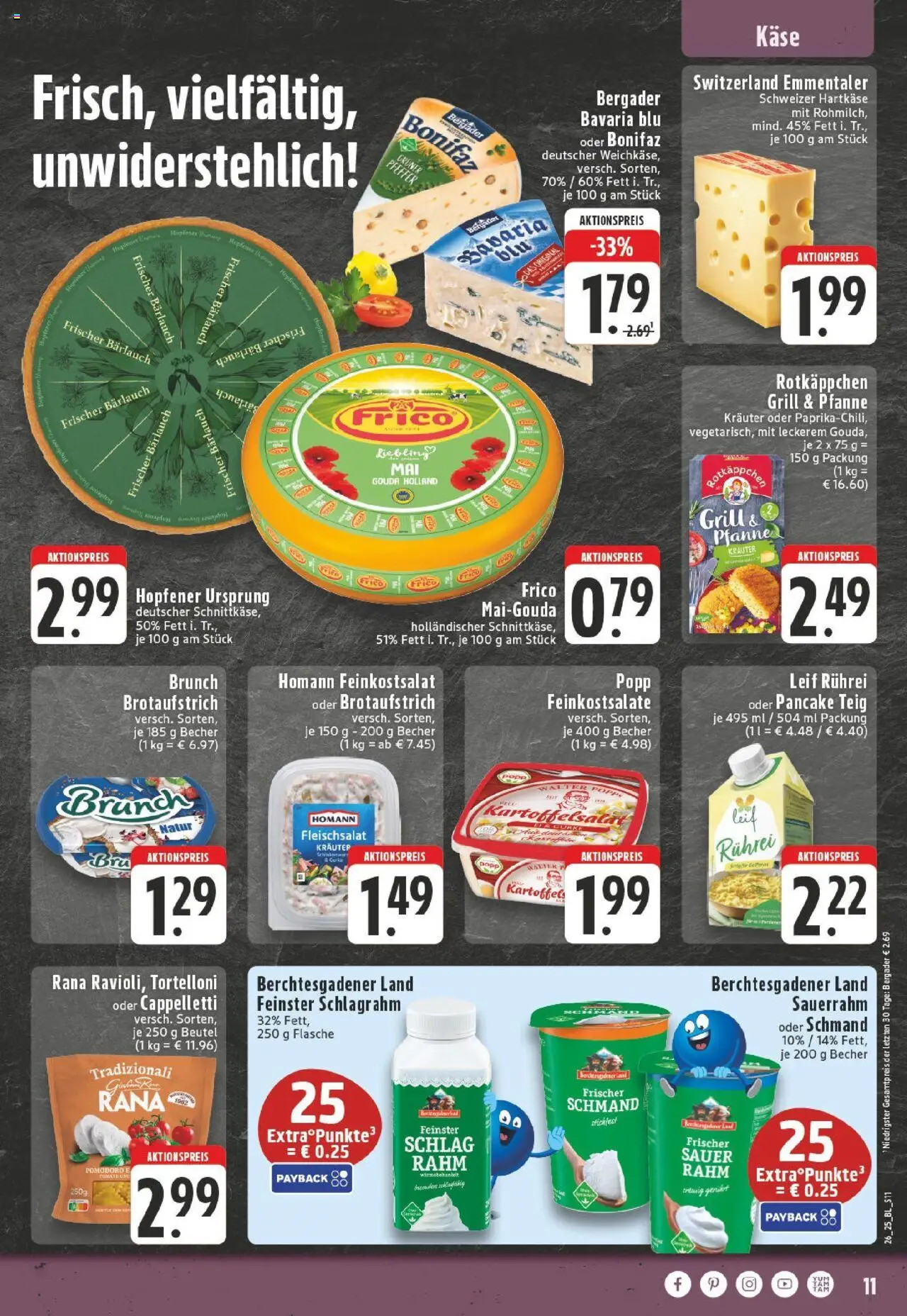 Edeka prospekt Erkrath - Hochdahl	 - gültig ab dem 22.06.2025 | Seite: 13 | Produkte: Grill, Käse, Pfeffer, Rotkäppchen