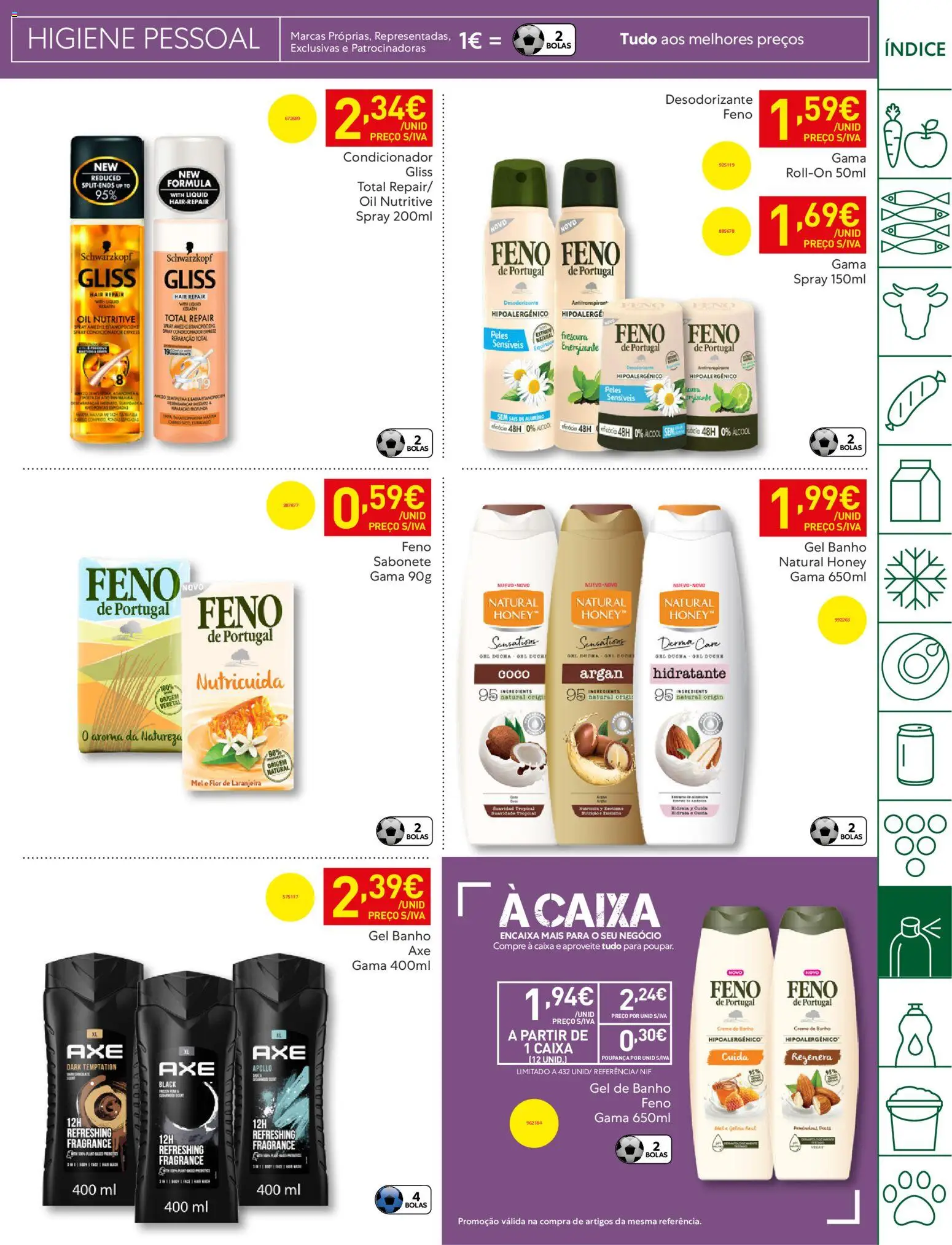 Recheio folheto │ válido de 21.04.2026 | Página: 45 | Produtos: Condicionador, Banho, Mel, Creme
