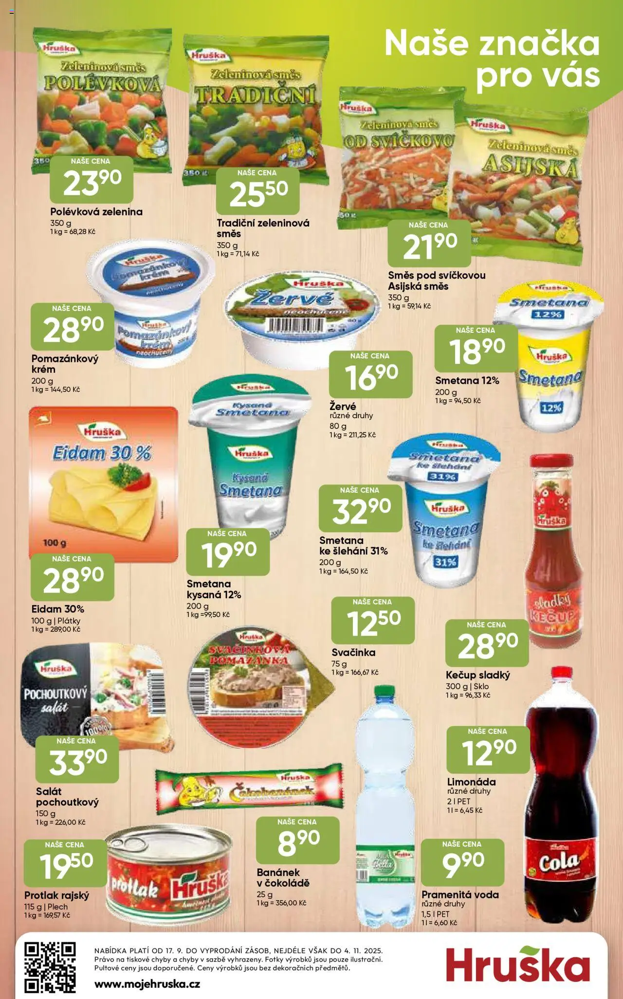 Hruška katalog od 17.09.2025 | Strana: 16 | Produkty: Kečup, Krém, Plech, Smetana ke šlehání