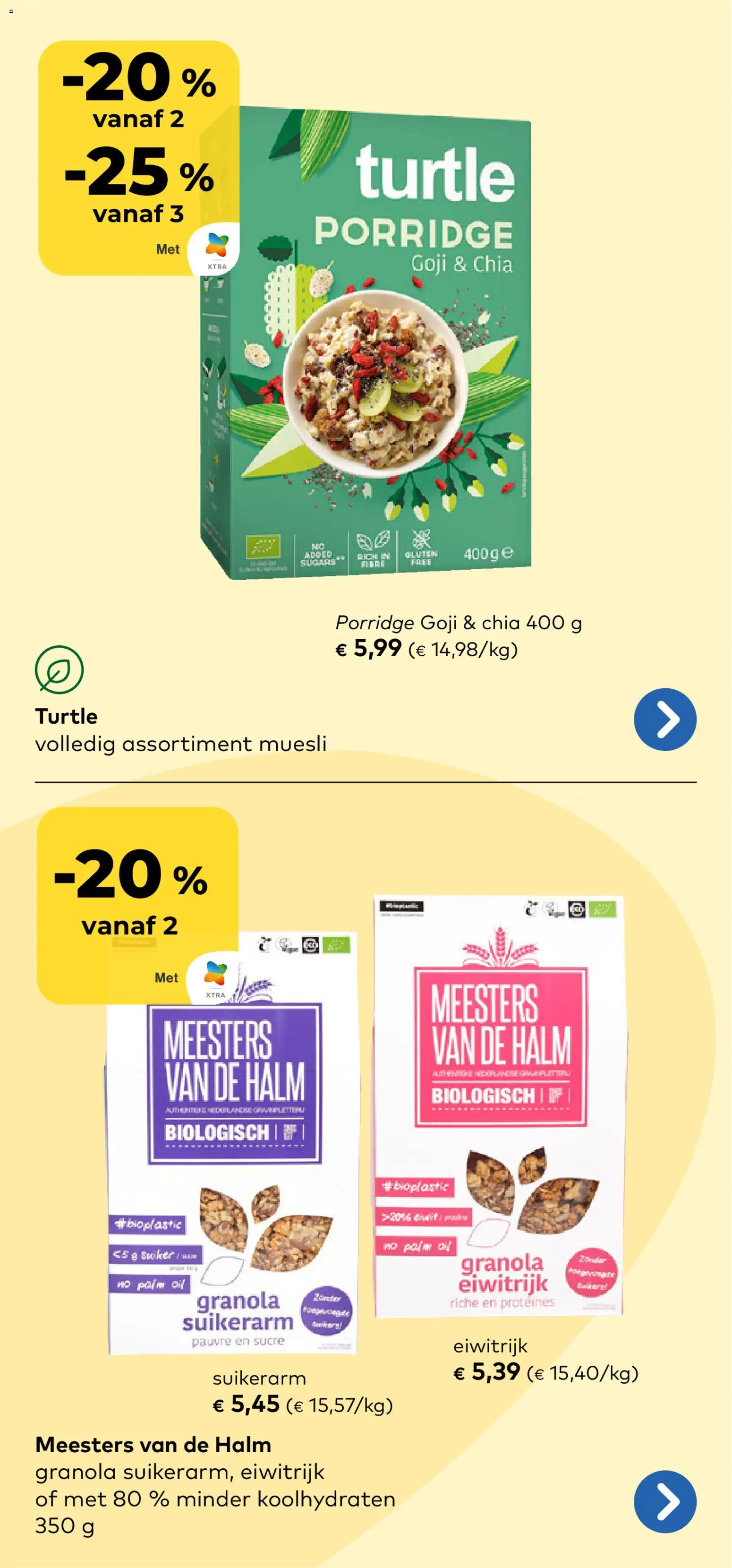 {H1} | Pagina: 7 | Producten: Muesli