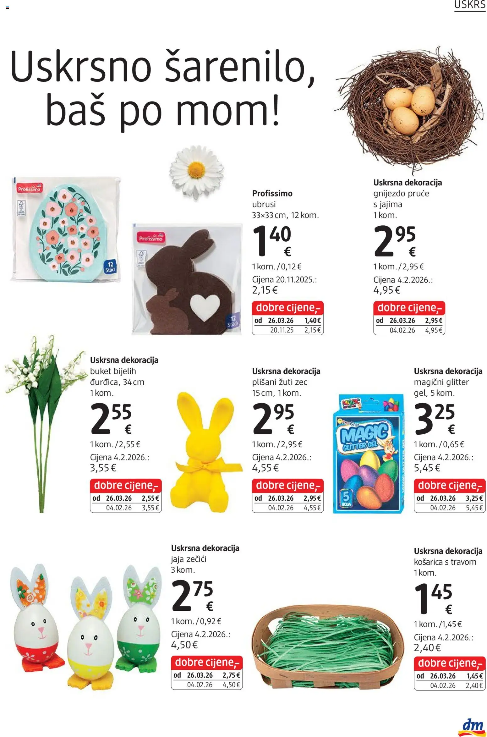 DM katalog | vrijedi od 01.04.2026 | Stranica: 29 | Proizvodi: Jaja