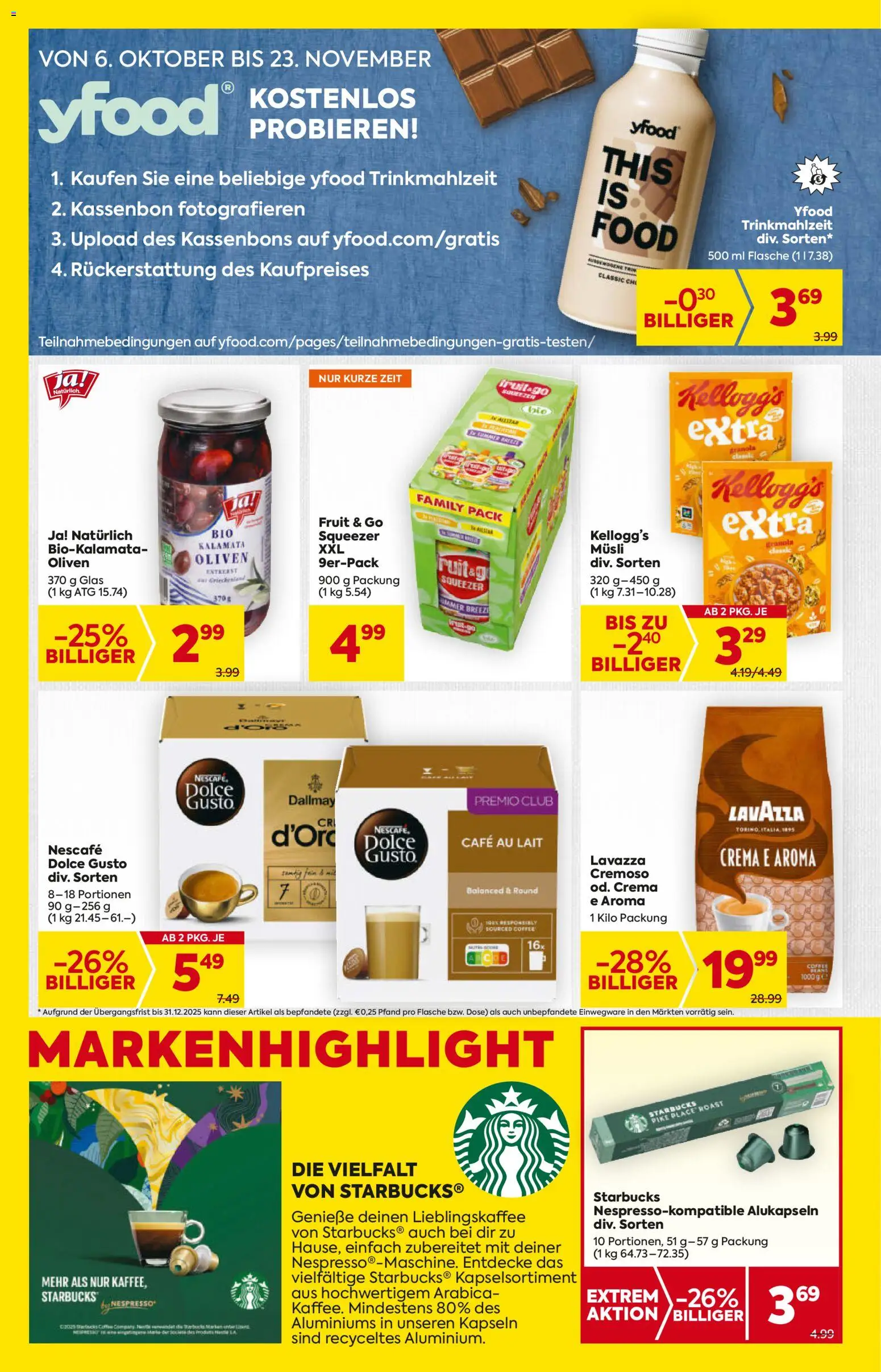 Billa Flugblatt gültig ab 06.11.2025 | Seite: 18 | Produkte: Szeder