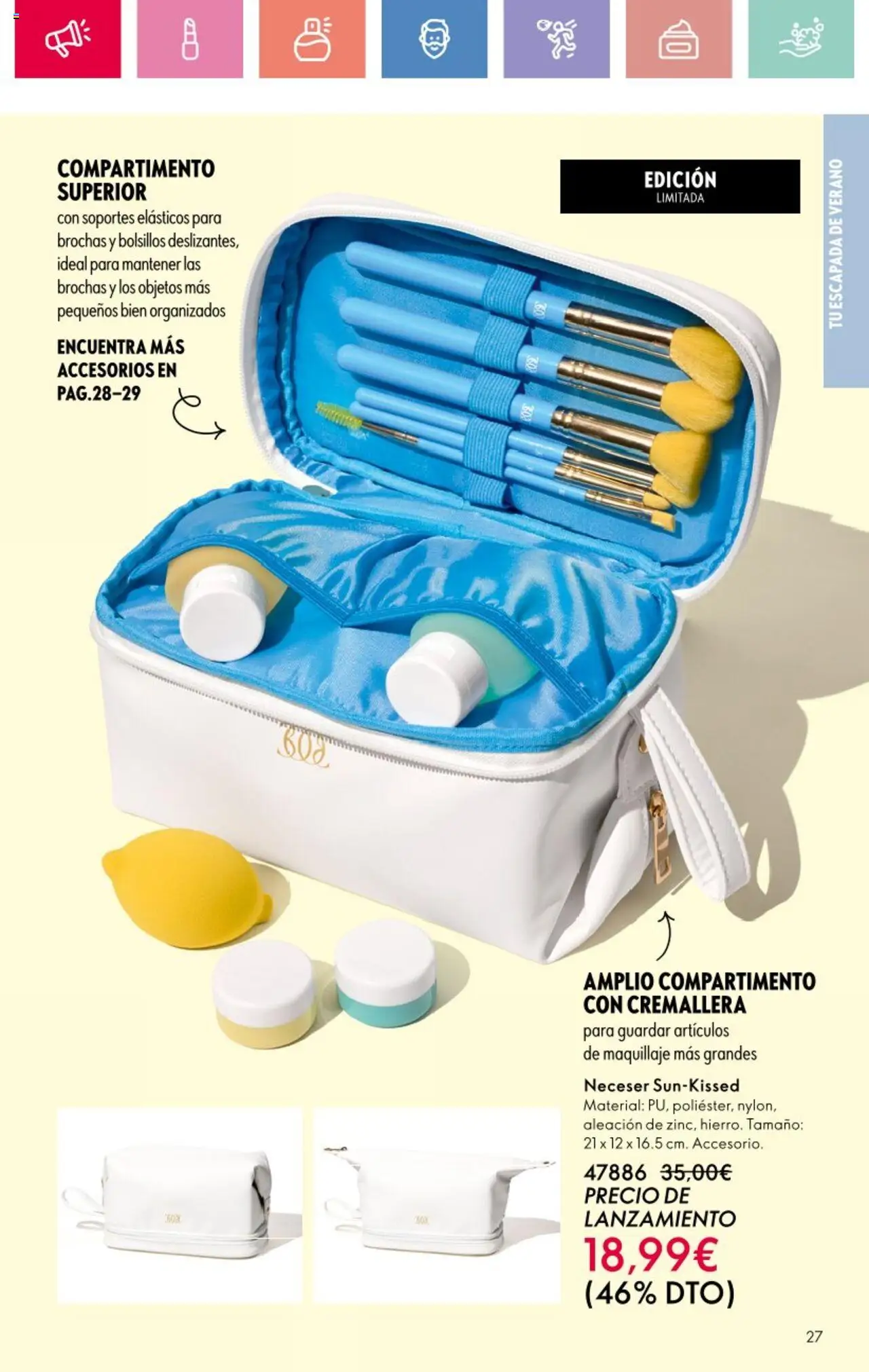 Oriflame - Catálogo Campaña 9 │ válido desde el 22.06.2025 | Página: 27 | Productos: Maquillaje, Neceser
