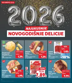 Pršut narezak, 500g - Pregled kataloga iz trgovine Kaufland, vrijedi od 27.12.2025 | Stranica: 4