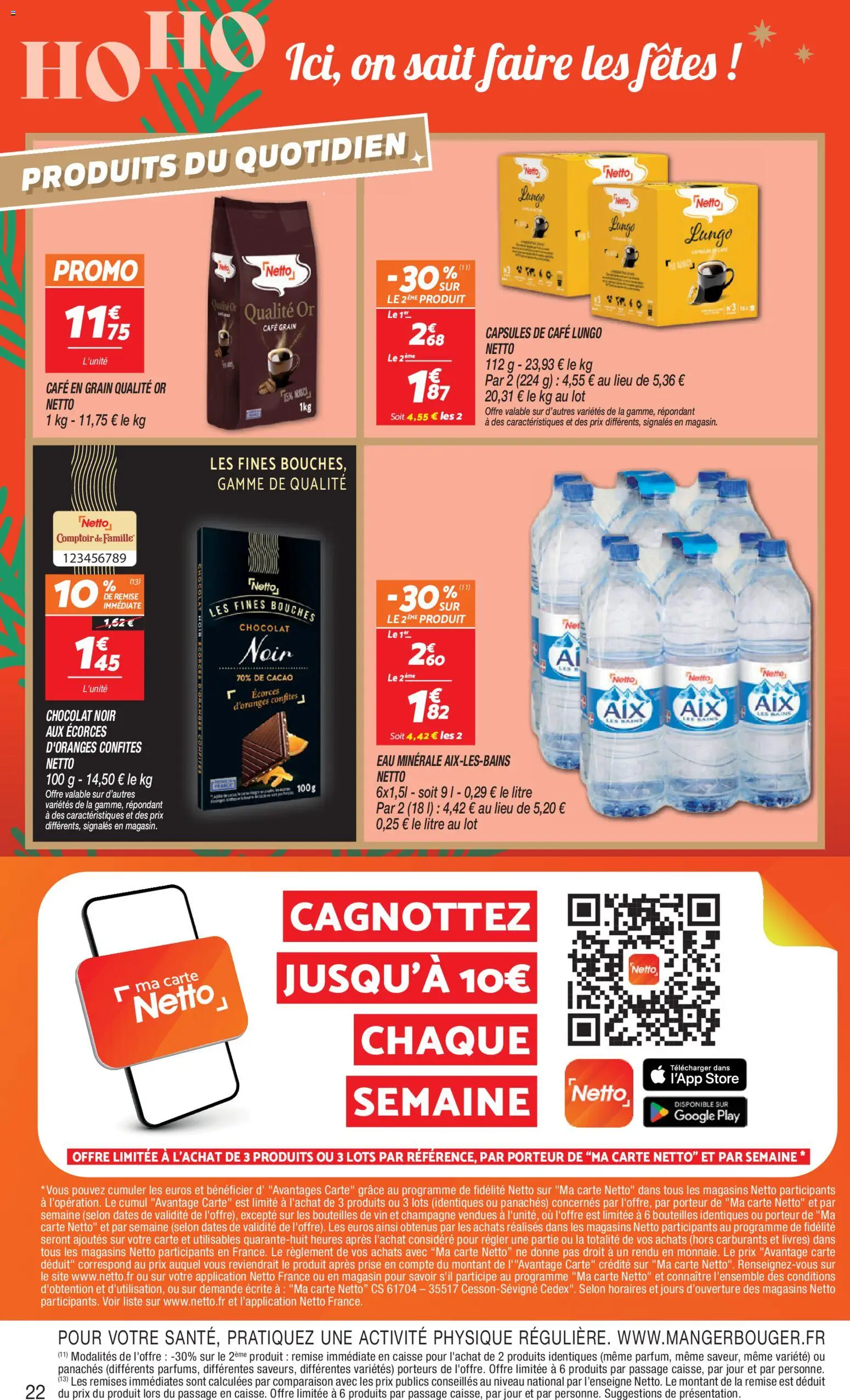 {H1} | Page: 22 | Produits: Store, Prise, Chocolat, Vin
