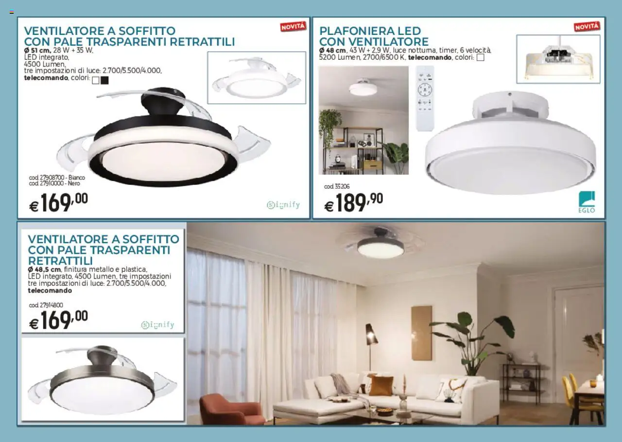 Volantino Brico OK del 03.03.2025 | Pagina: 7 | Prodotti: Ventilatore, Telecomando