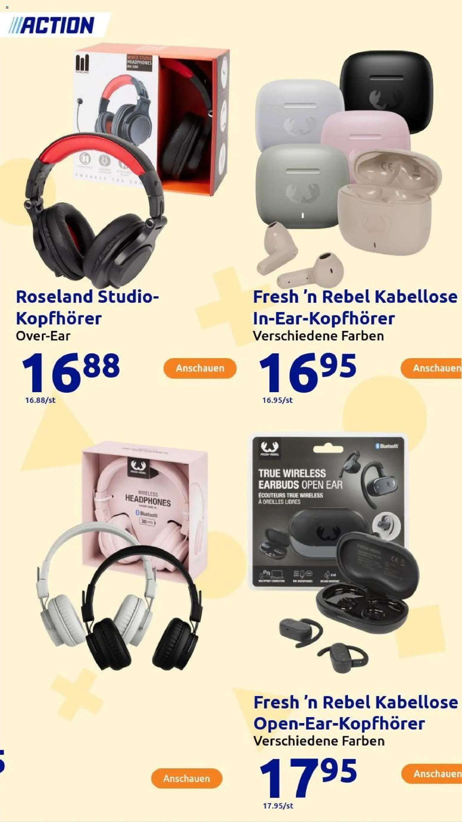 Action Geschenke gültig ab 26.11.2025 | Seite: 153 | Produkte: Kopfhörer