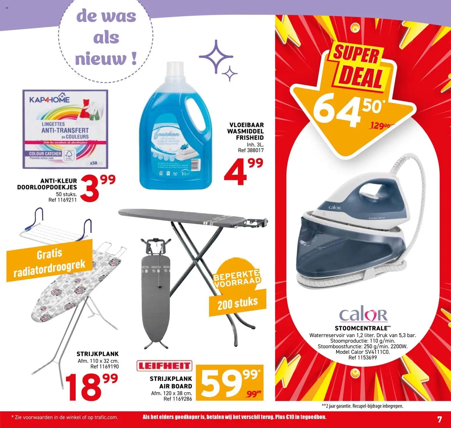 {H1} | Pagina: 7 | Producten: Was, Wasmiddel