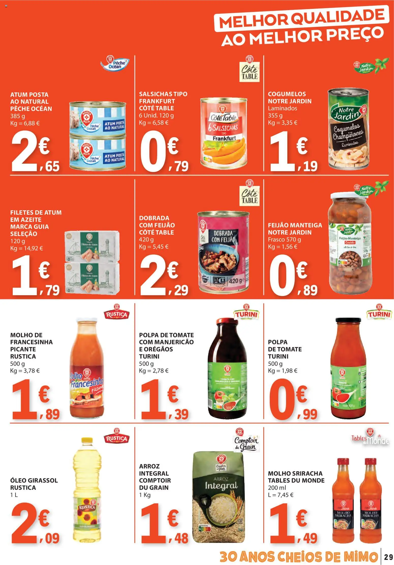 E.Leclerc folheto │ válido de 08.01.2026 | Página: 29 | Produtos: Azeite, Sriracha, Manteiga, Óleo