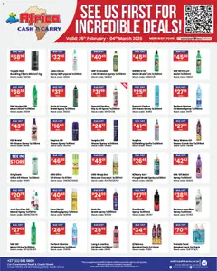 Africa Cash & Carry specials catalogue – valid from 26.02.2026
