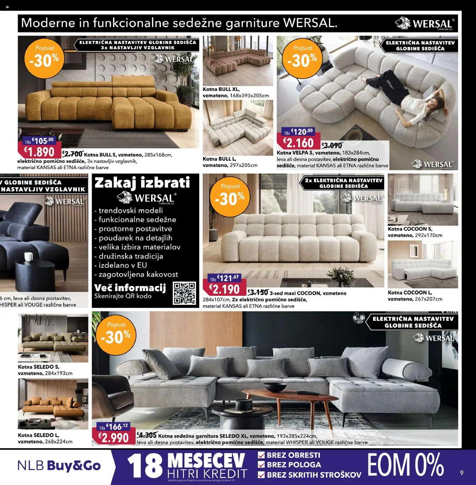 Novi Harvey Norman katalog ponudbe – veljaven od 28.01.2026 | Stran: 9 | Izdelki: Vzglavnik, Sedezna garnitura