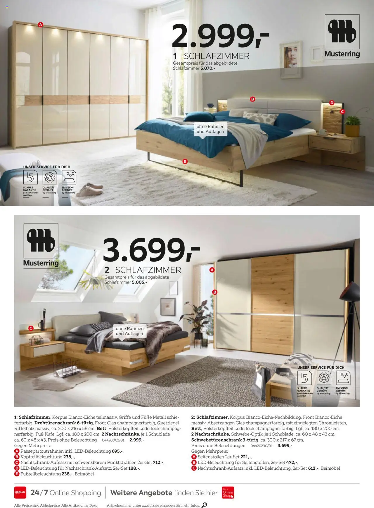 XXXL Lutz Wenn es zu Hause am schönsten ist! – gültig ab 12.10.2025 | Seite: 14 | Produkte: Schwebetürenschrank, Drehtürenschrank