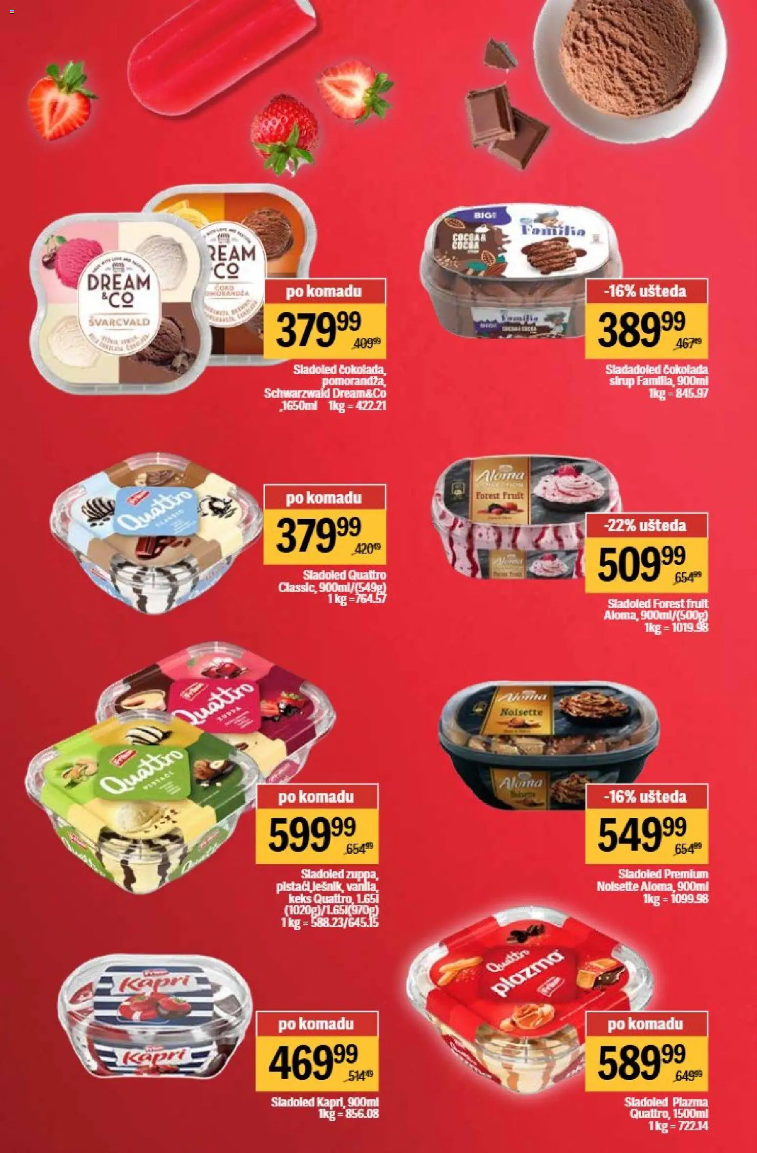 Maxi katalog - važi od 27.04.2026 | Strana: 18 | Proizvode: Keks, Sladoled, Plazma, Pomorandza