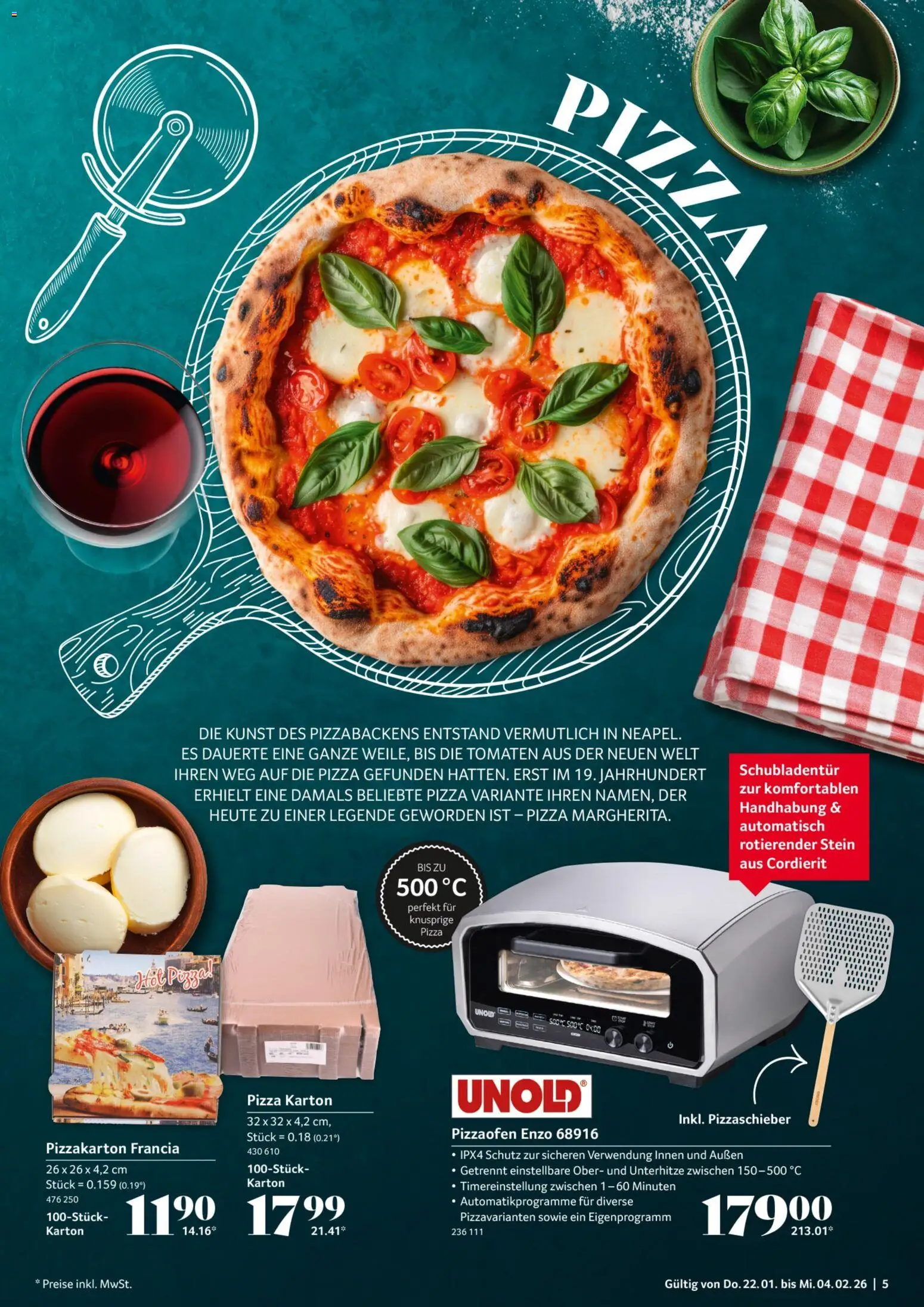 Selgros Gastronomie – gültig ab 22.01.2026 | Seite: 5 | Produkte: Tomaten, Pizza