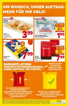 Billa Flugblatt ab 08.01.2026 gültig | Seite: 20 | Produkte: Milch