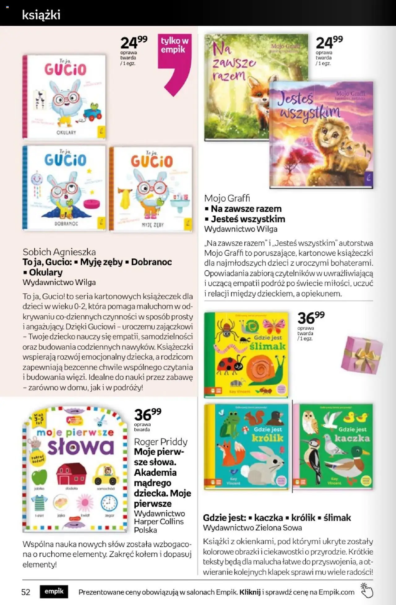 Empik promocje od 21.05.2025 | Strona: 52 | Produkty: Okulary, Kaczka, Książki