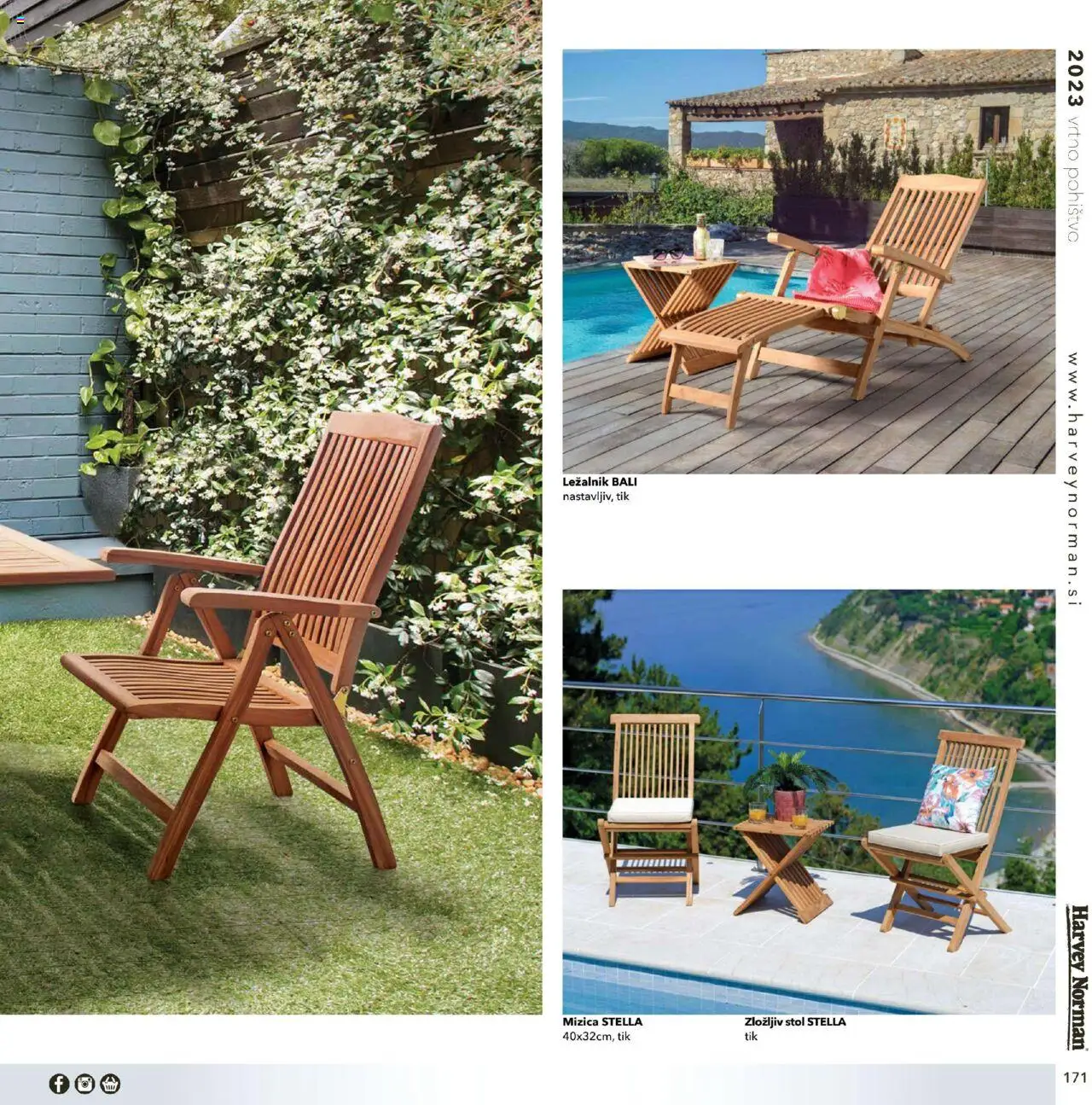 Harvey Norman - Katalog - Vrtno pohištvo │ velja od 01.03.2023 | Stran: 171