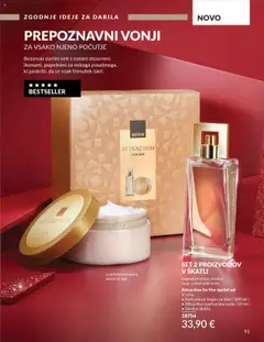 Avon katalog akcije – veljaven od 01.10.2025 | Stran: 91 | Izdelki: Skatla, Voda, Parfumska voda