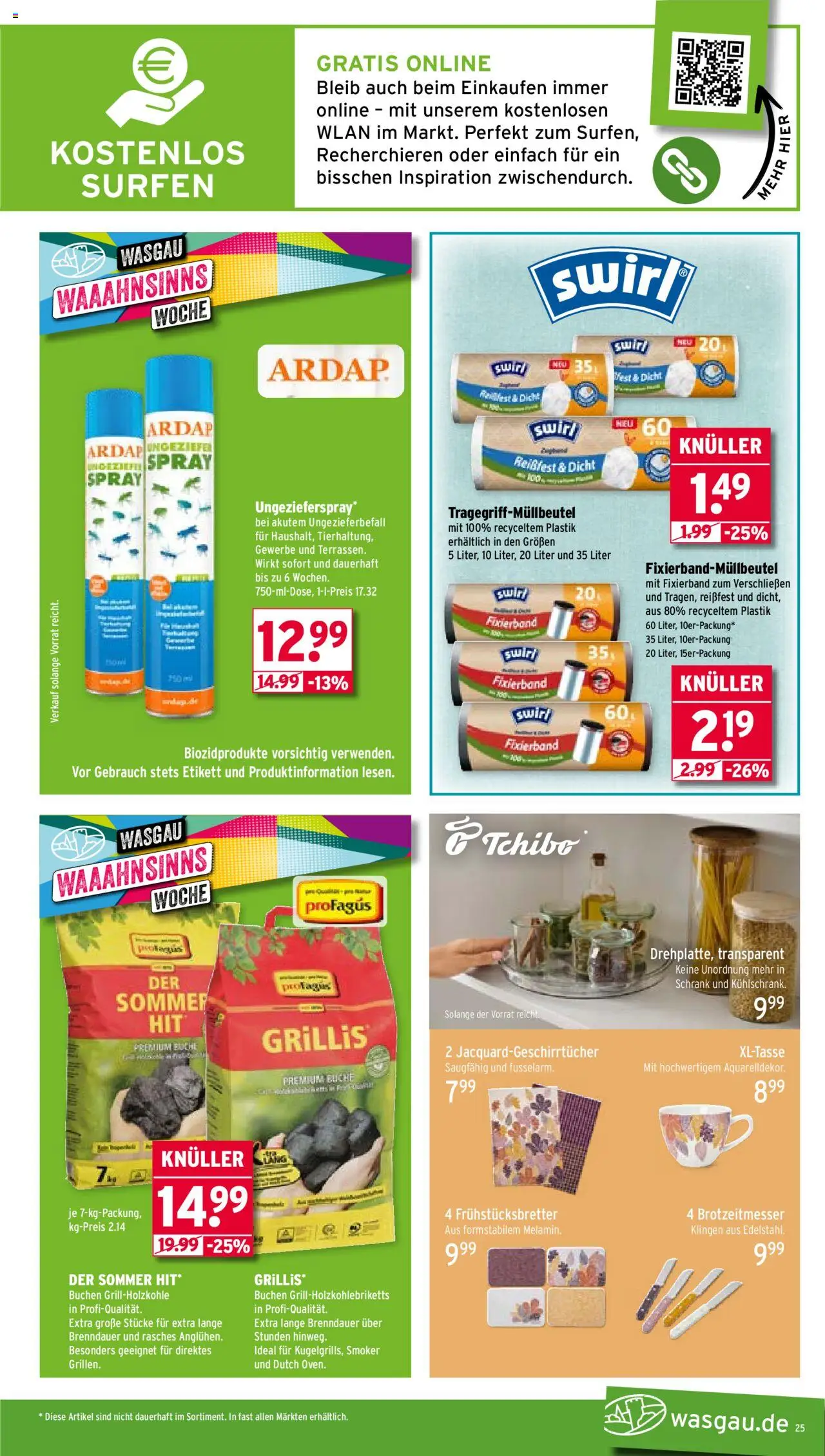 Wasgau Prospekt 	 - gültig ab dem 04.08.2025 | Seite: 25