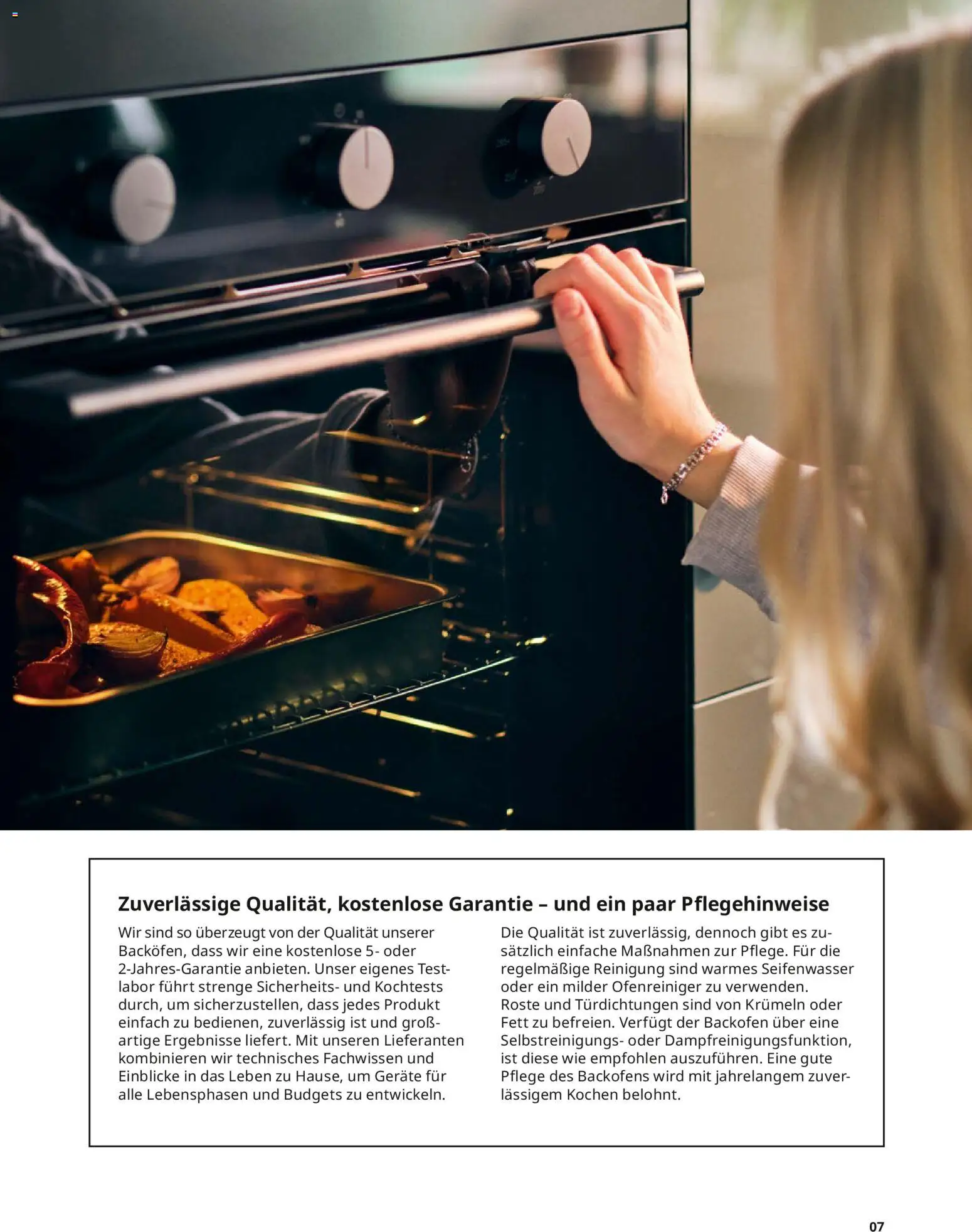 Ikea Elektrogeräte – gültig ab 10.04.2026 | Seite: 7 | Produkte: Backofen