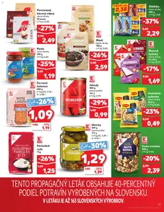 Kaufland leták platný od 19.02.2026 | Strana: 75