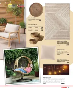 Náhled letáku Bauhaus katalog Záhradní nábytek od 08.04.2026 | Strana: 15 | Produkty: Venkovní koberec, Polštář, Cappuccino, Koberec