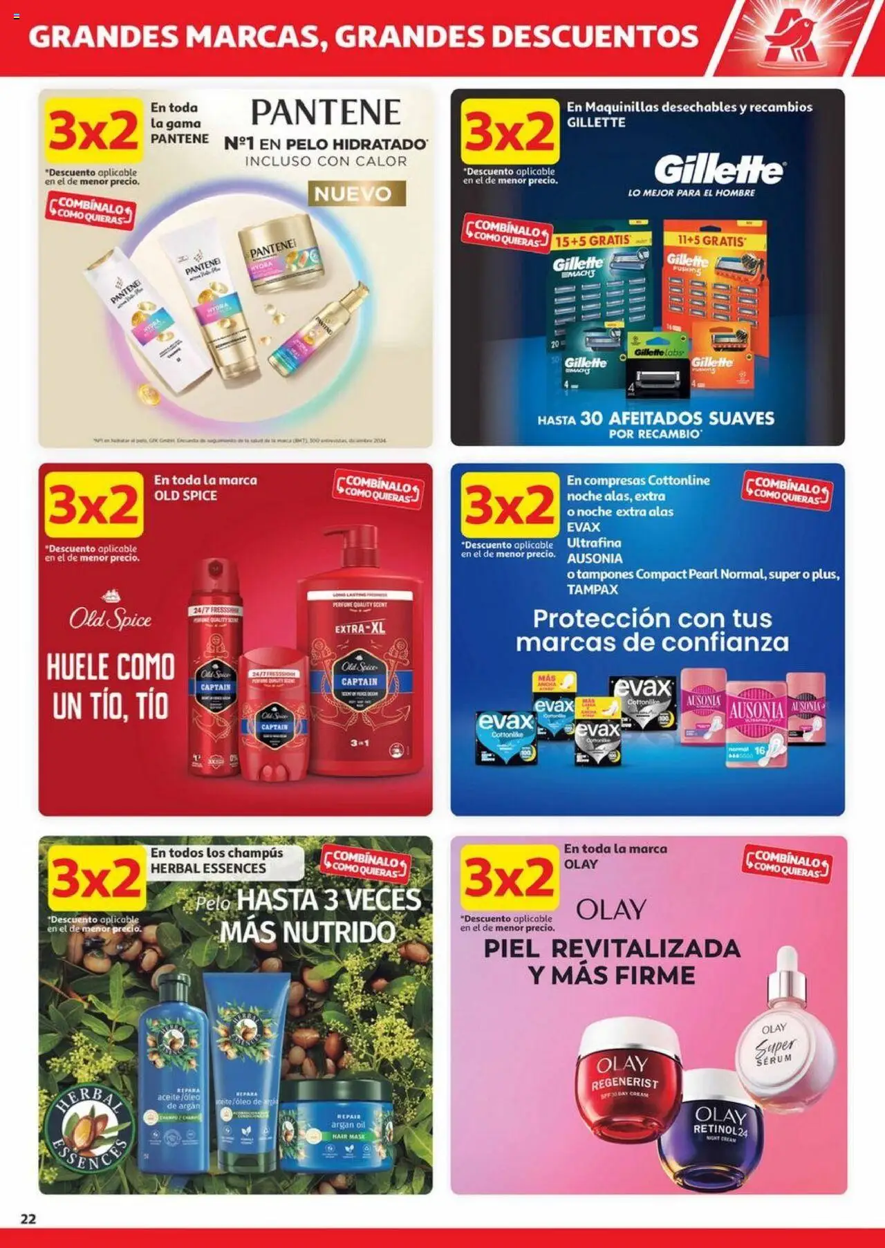 Alcampo - Canarias │ válido desde el 23.10.2025 | Página: 22 | Productos: Perfume, Tampones, Sérum, Aceite