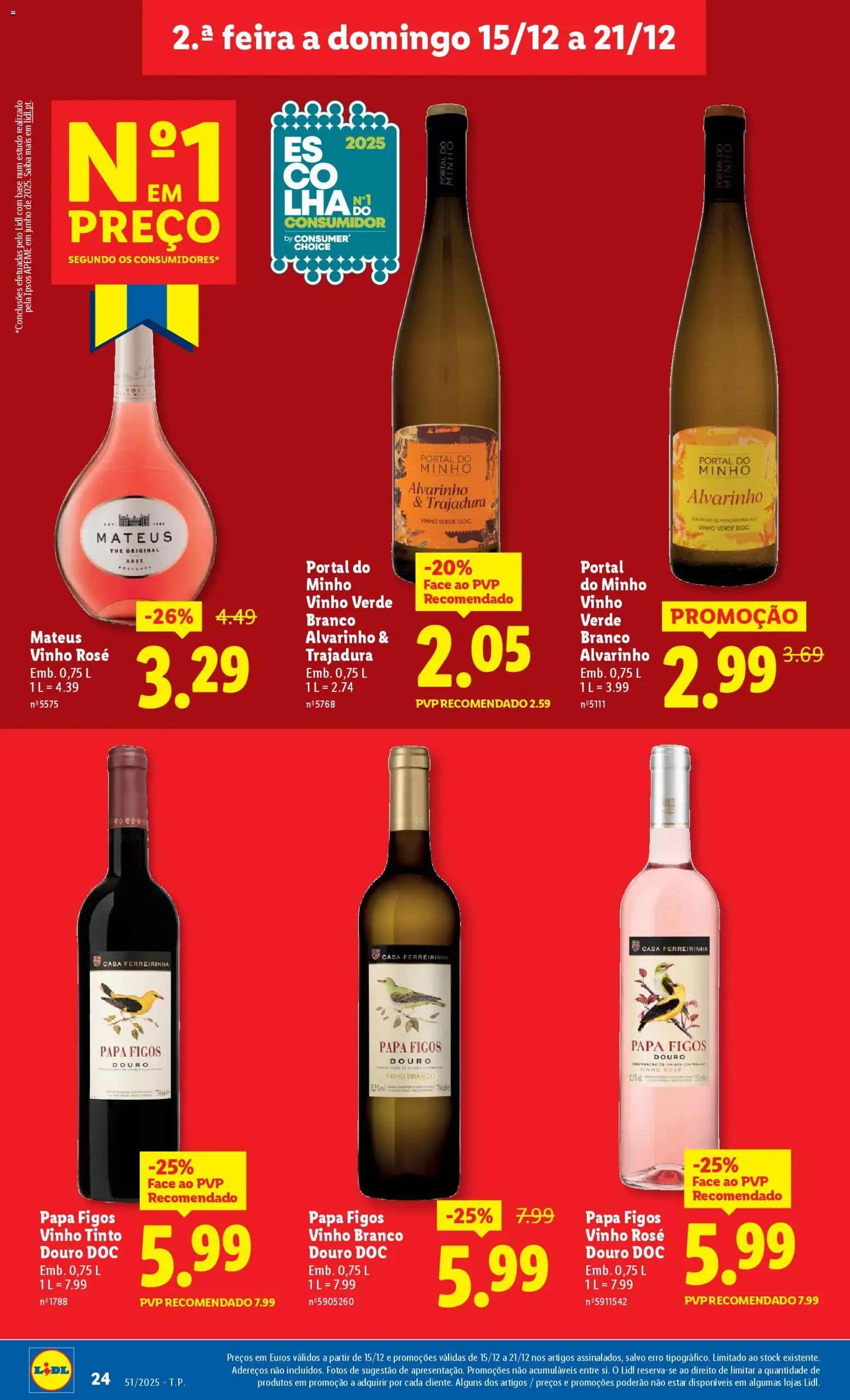 Lidl folheto │ válido de 15.12.2025 | Página: 24 | Produtos: Base, Vinho, Vinho tinto