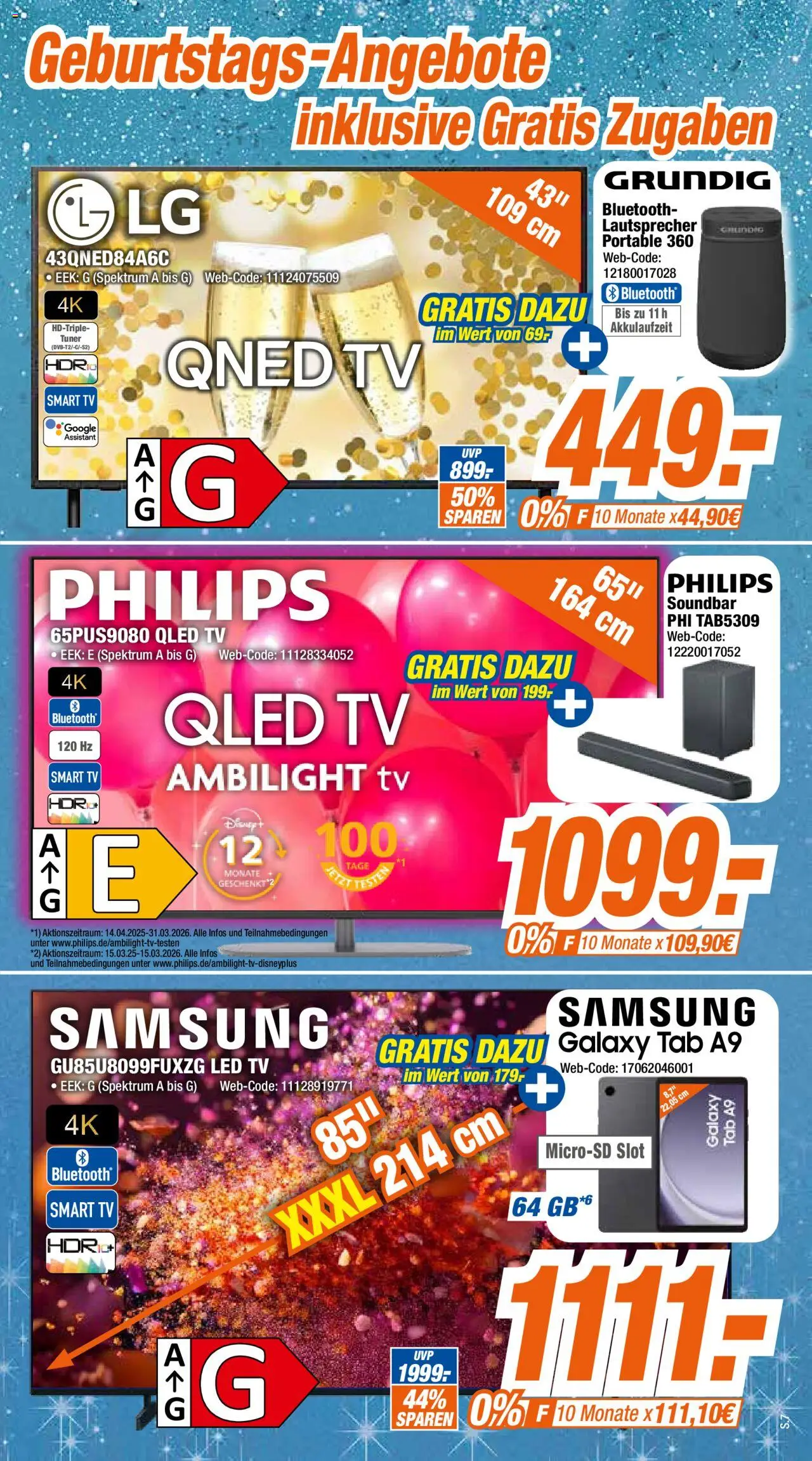 Expert Prospekt 	 – gültig ab 04.10.2025 | Seite: 7 | Produkte: Lautsprecher, Samsung, Smart TV, TV
