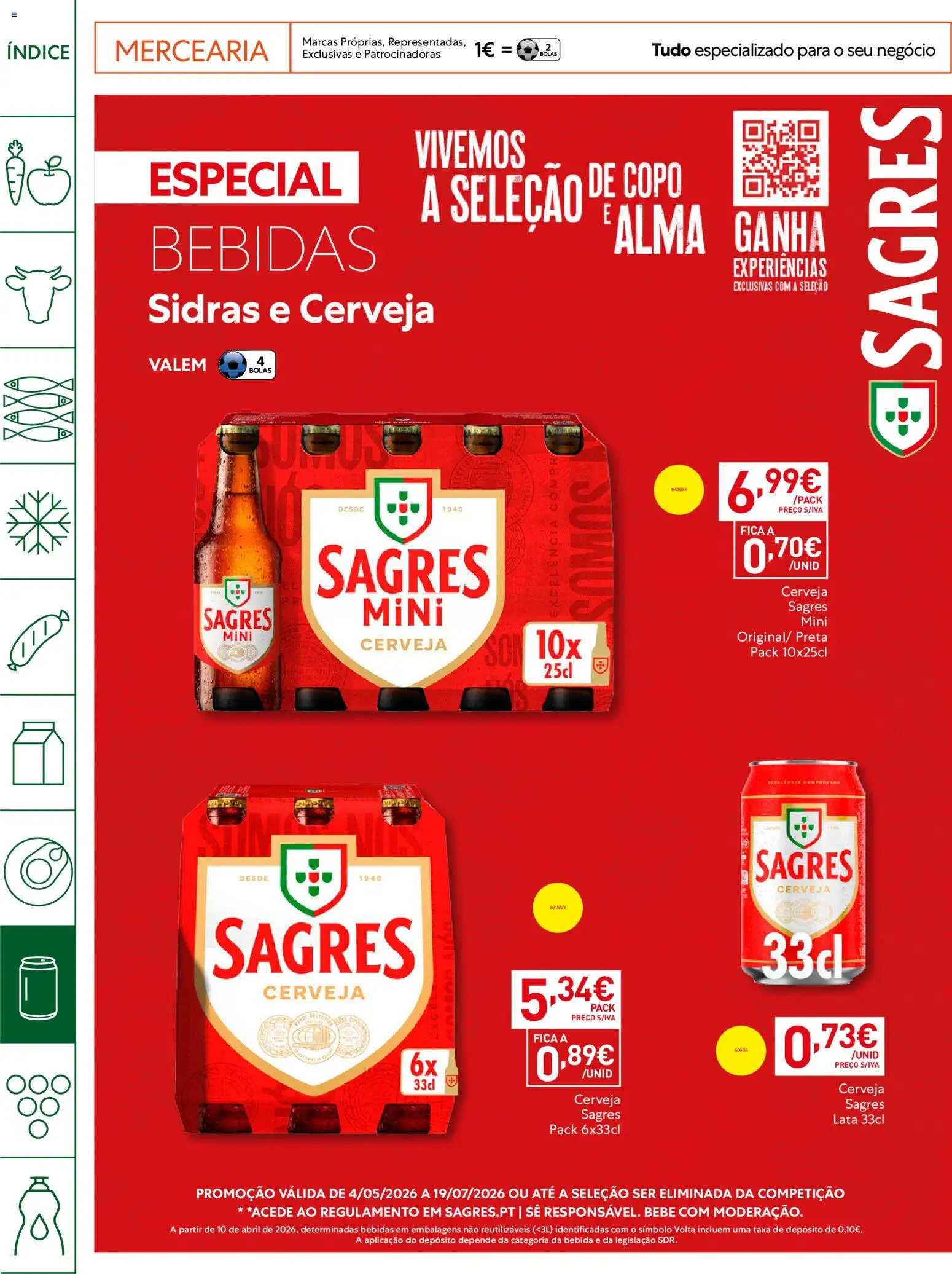 Recheio Horeca Madeira │ válido de 28.04.2026 | Página: 26 | Produtos: Cerveja, Bebida