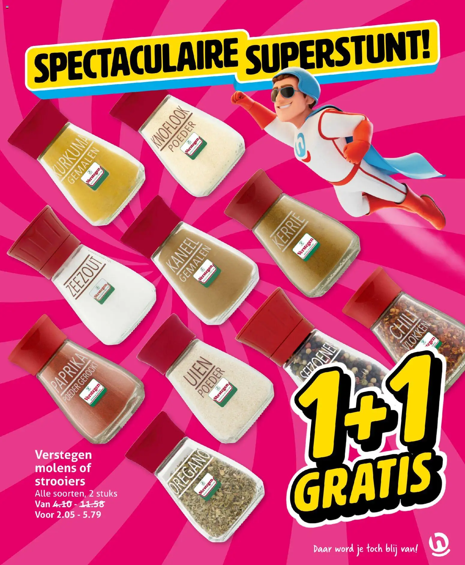 {H1} | Pagina: 9 | Producten: Vlokken, Kész piskótalap, Zeezout, Kaneel