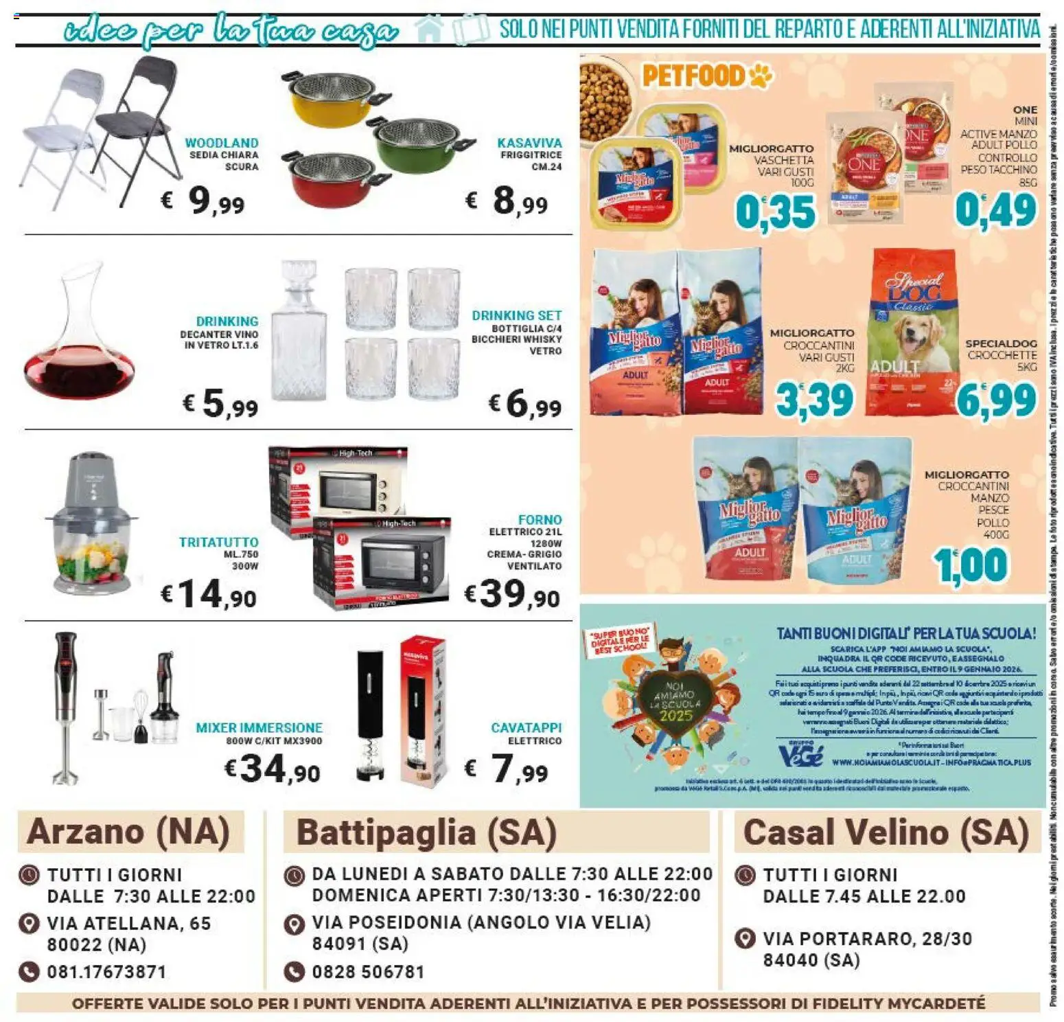 Volantino Eté del 21.11.2025 | Pagina: 24 | Prodotti: Pollo, Pesce, Tacchino, Mixer