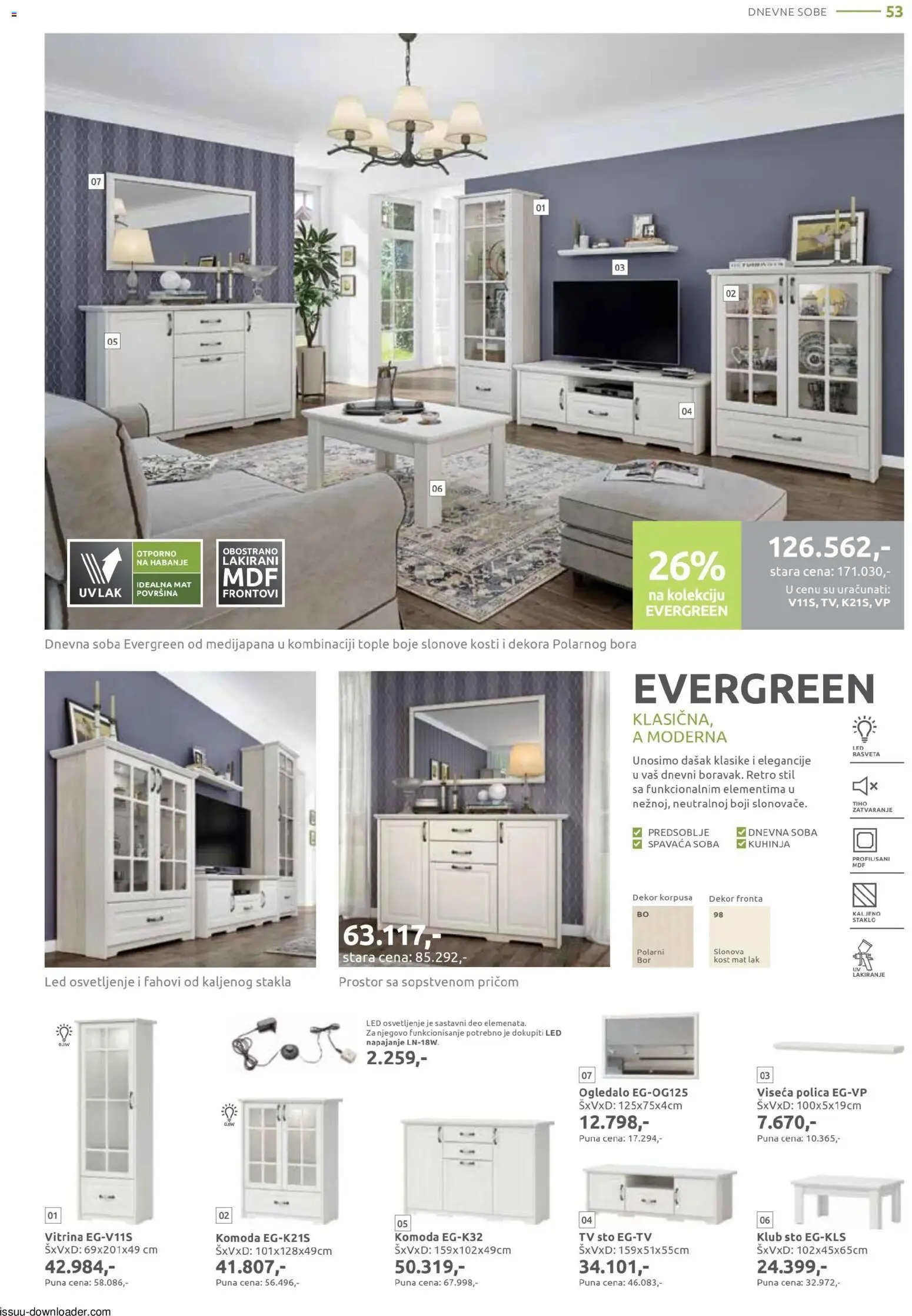 Jela katalog - važi od 09.02.2026 | Strana: 53 | Proizvode: Komoda, Sto, Kuhinja, Ogledalo