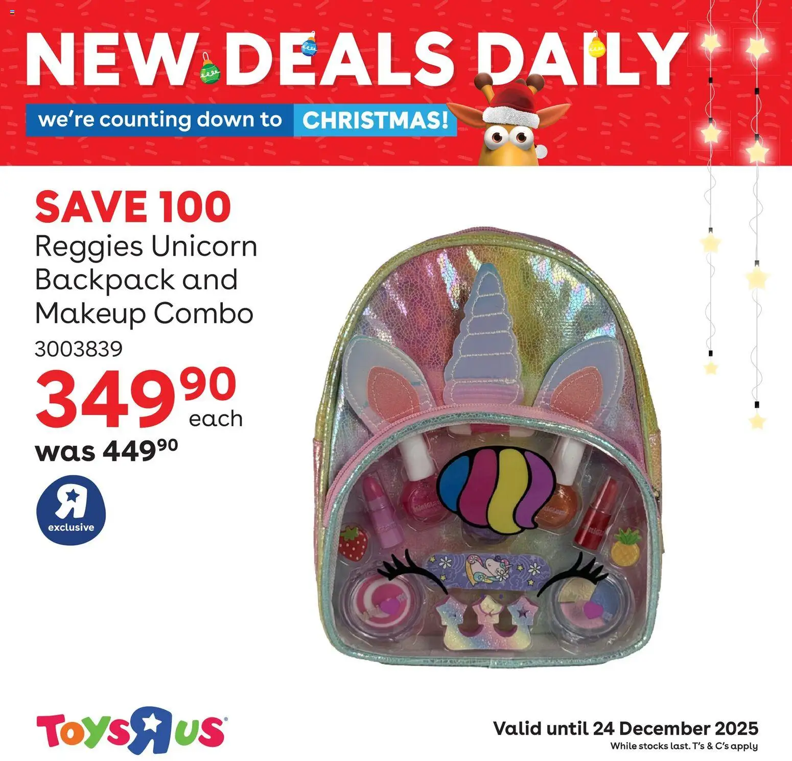 New Toys R Us catalogue – valid from 16.12.2025 | Page: 9 | Products: Backpack, Toys
