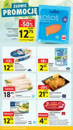 Intermarche Gazetka od 13.08.2025 | Strona: 28 | Produkty: Łosoś atlantycki, Łosoś, Ryba