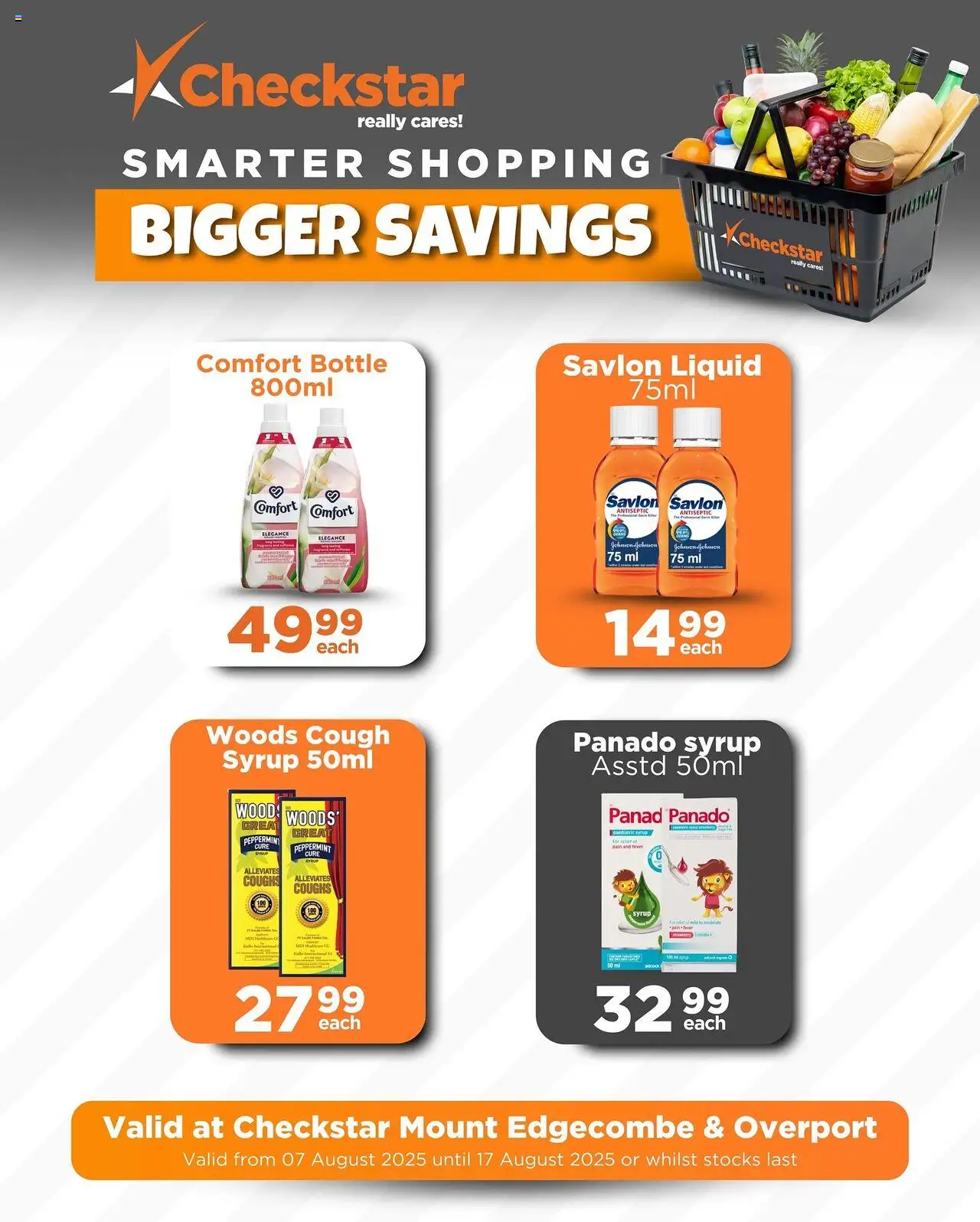 Check Star Specials Mount Edgecombe and Overport │ valid from 07.08.2025 | Page: 6 | Products: Cough syrup, Syrup