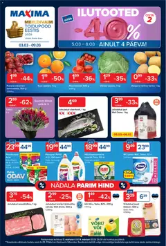 Maxima kliendilehe eelvaade alates 03.03.2026