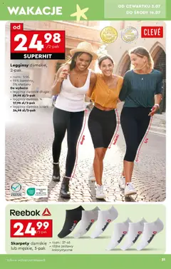 Biedronka gazetka - Okazje tygodnia od 30.06.2025 | Strona: 33 | Produkty: Skarpety, Legginsy, Skarpety damskie, Legginsy damskie