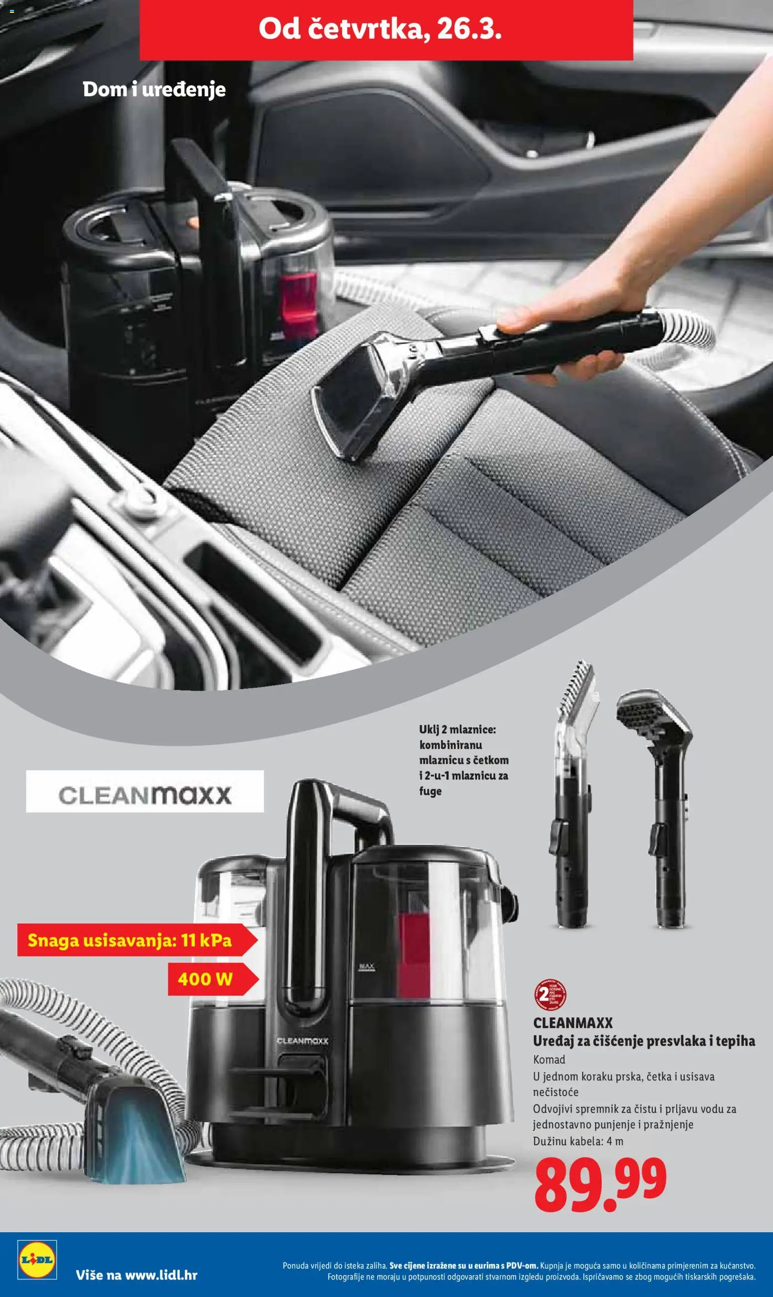 Lidl katalog | vrijedi od 23.03.2026 | Stranica: 40 | Proizvodi: Četka