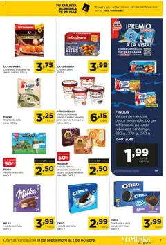 Alimerka folleto Castilla y León │ válido desde el 11.09.2025 | Página: 7 | Productos: Jamón, Té, Helado, Croquetas