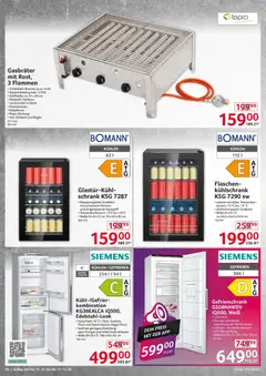 Selgros  Non Food ab 11.12.2025 gültig | Seite: 10 | Produkte: Siemens, Kühlschrank, Fisch, Fleisch
